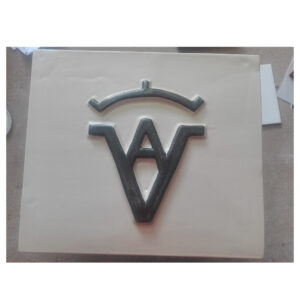 Hierro Ganadería de ceramica en relieve